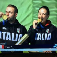 Un oro olimpico in Valdinievole: Gabriele Rossetti trionfa nello skeet a coppie con Diana Bacosi